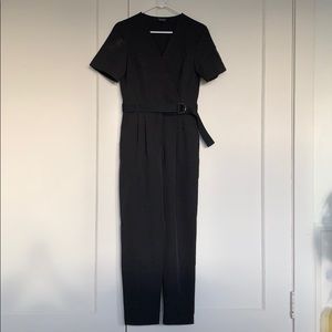 Topshop utility wrap jumpsuit